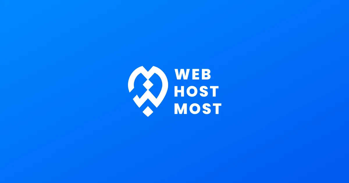WebHostMost official hosting branding and stack highlights